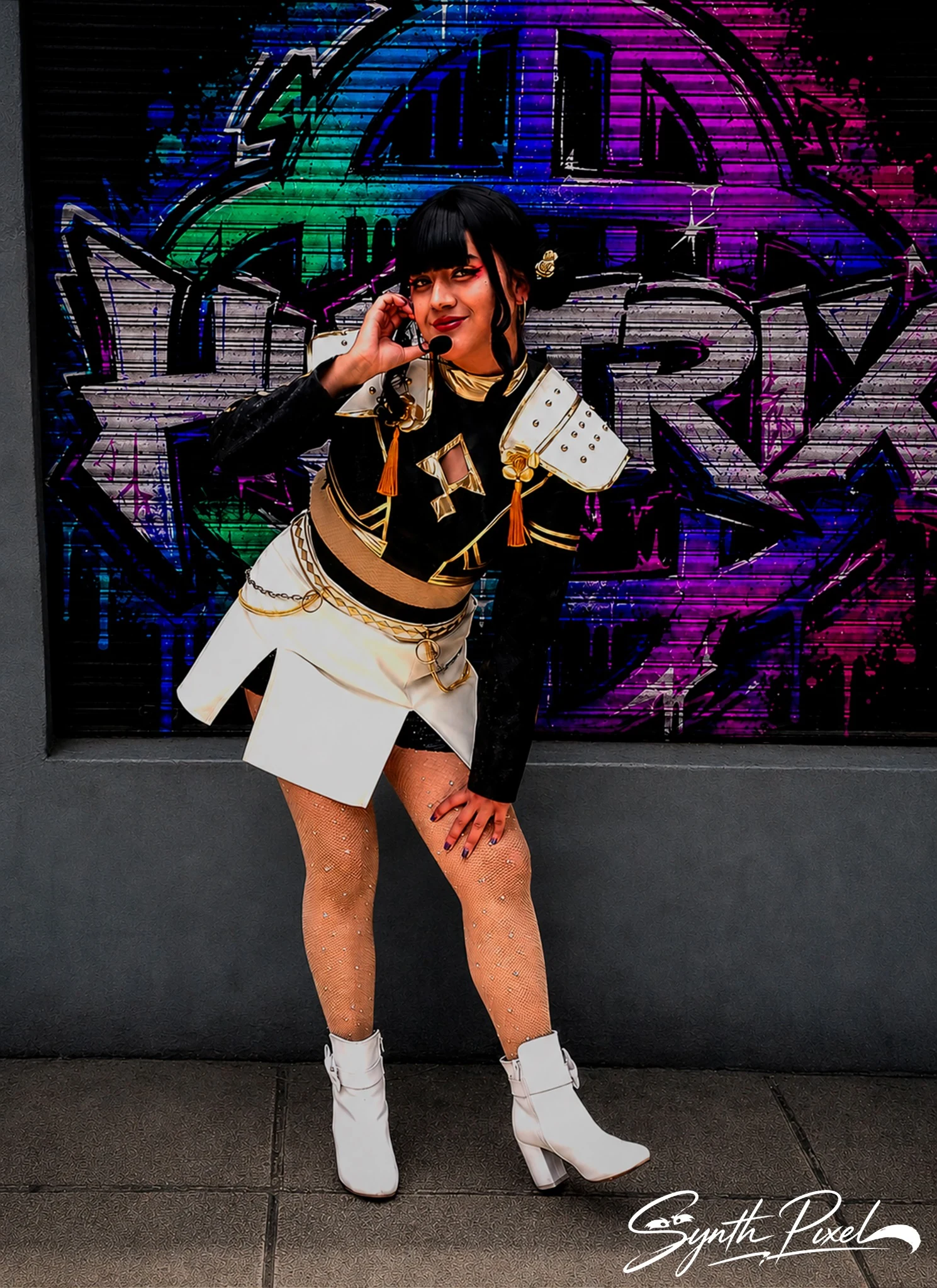 Cosplay de Zoey de Kpop Demon Hunters por Ren